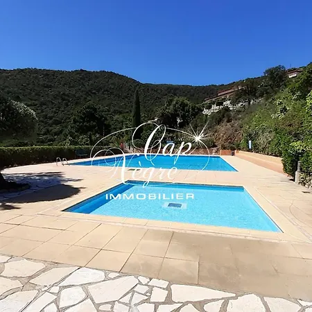 公寓 4 Personnes Vue Mer, Avec Piscine A Pramousquier 勒拉旺杜