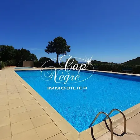 4 Personnes Vue Mer, Avec Piscine A Pramousquier * 勒拉旺杜