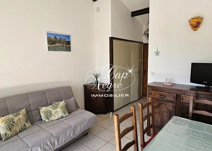 4 Personnes Vue Mer, Avec Piscine A Pramousquier Apartman *